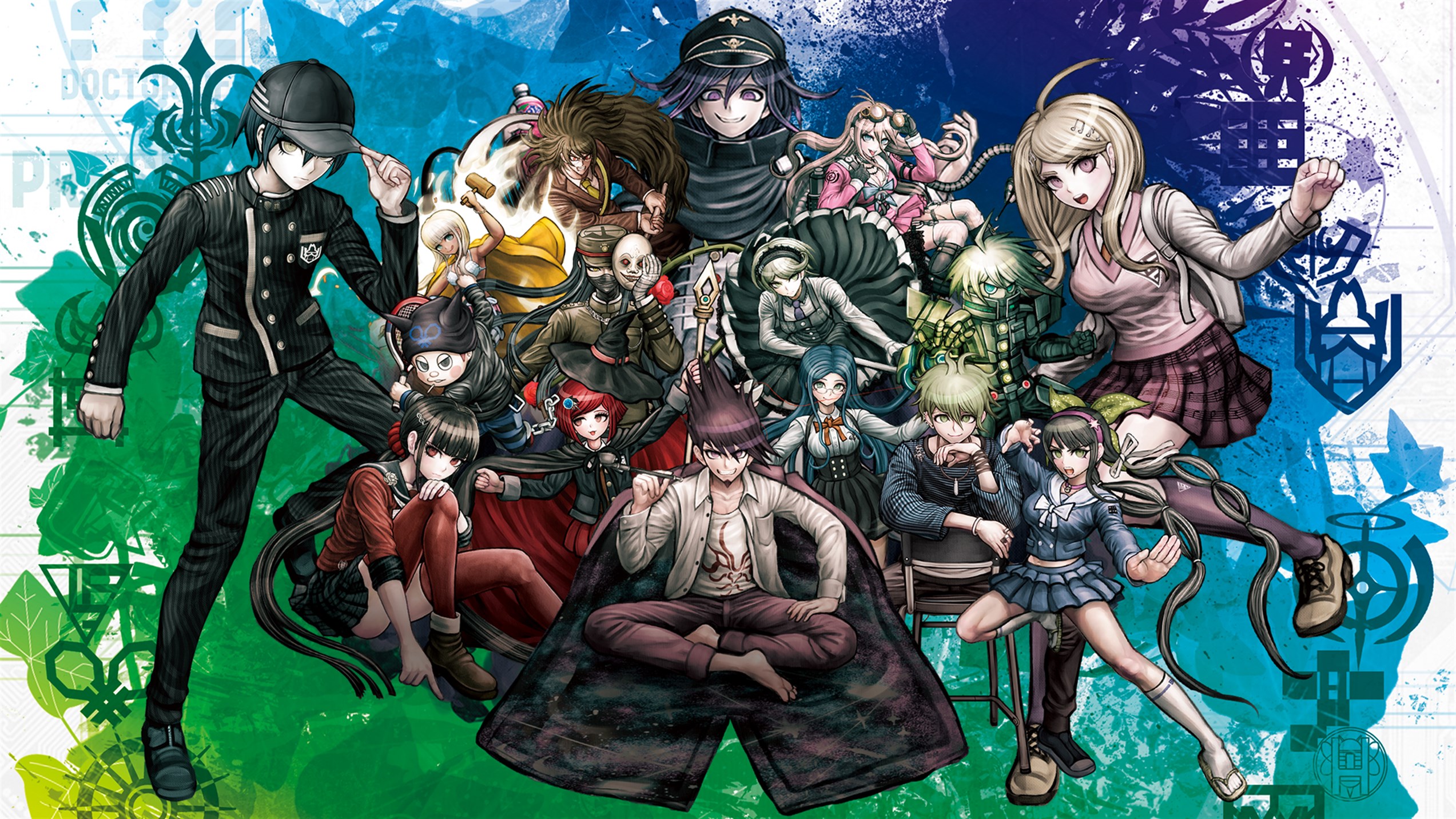 Key artwork for Danganronpa V3: Killing Harmony